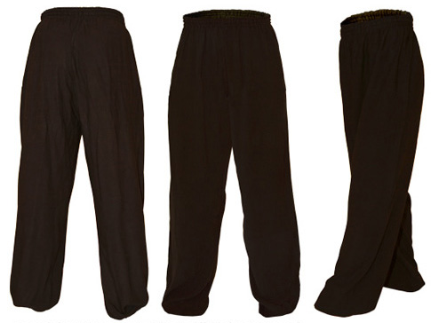 TAI CHI FAN RED BAMBOO