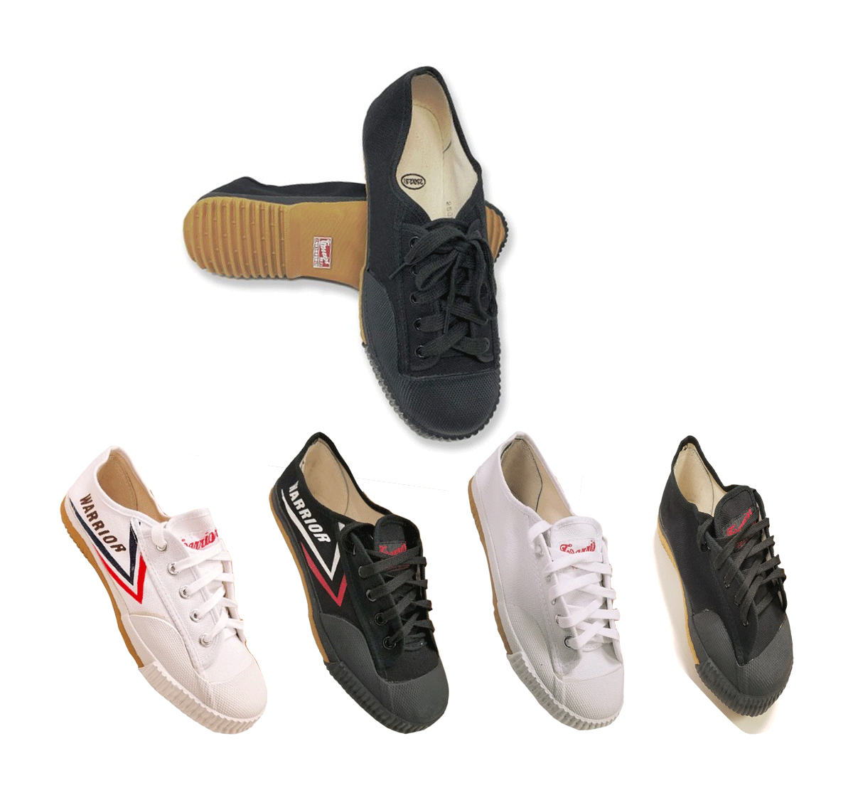 Shaolin Kung Fu Feiyue Shoes - WHITE（白色飞跃鞋）