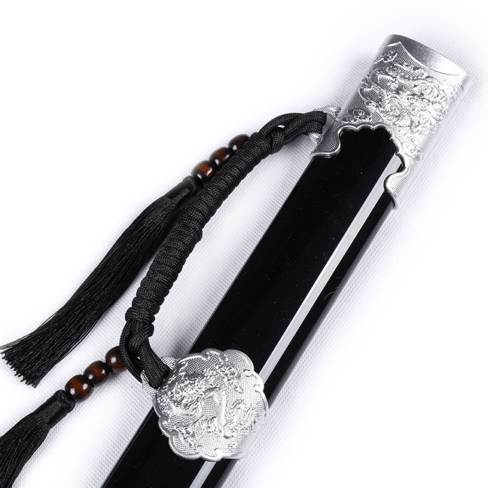 Silver Bamboo Straight Sword for Kung Fu & Tai Chi Training