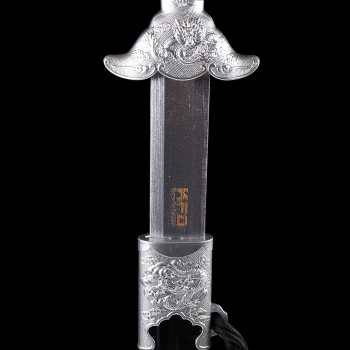 Silver Bamboo Straight Sword for Kung Fu & Tai Chi Training