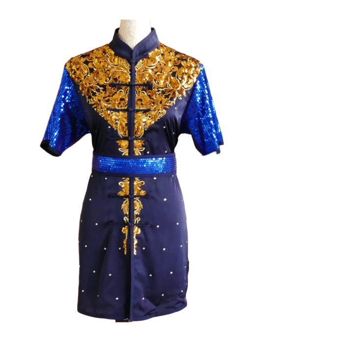 Navy with Golden Sequin Performance Uniform UC2026SQ-003