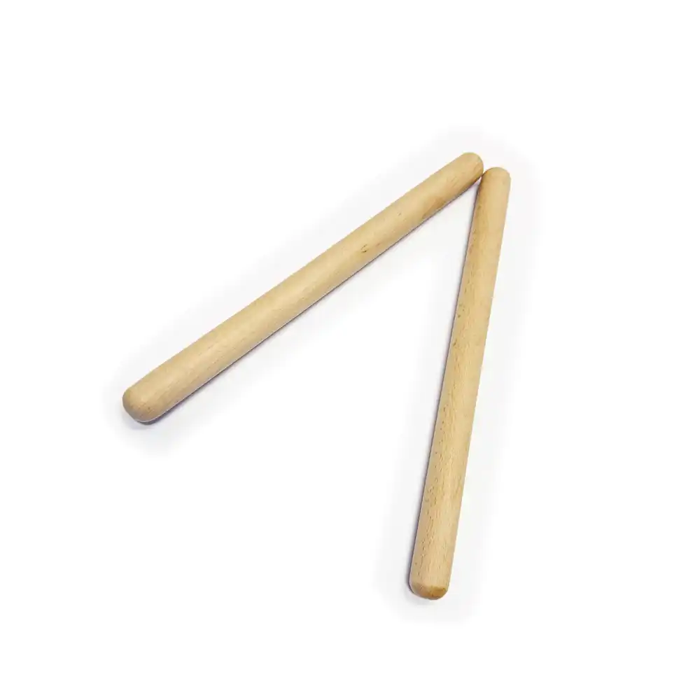 Wooden Drum Sticks (Pair) – 13.25" x 1" Hardwood, 0.8 lb -AC018-4
