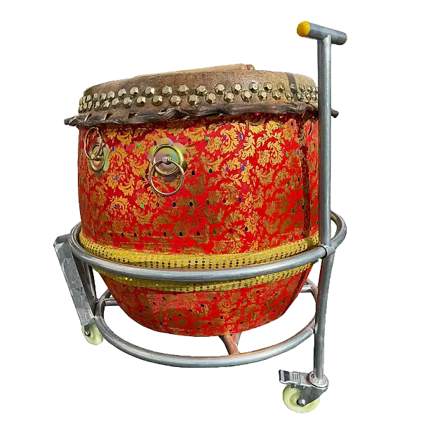 Round Metal Drum Stand with Wheels Round Metal Drum Stand with Wheels