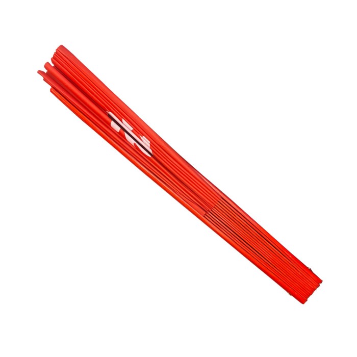 Red Tai Chi Symbol Bamboo Rib Fan (Fan12) – Embrace Tradition and Balance