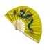  Fan23- yellow dragon Tai Chi Kung Fu Fan Bamboo Rib