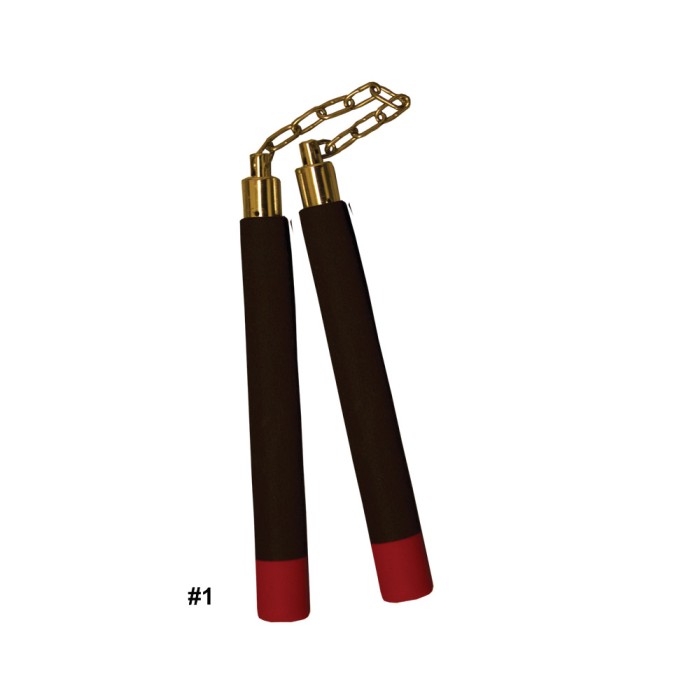 Foam Grip Kung Fu Nunchaku with Chain – SF010