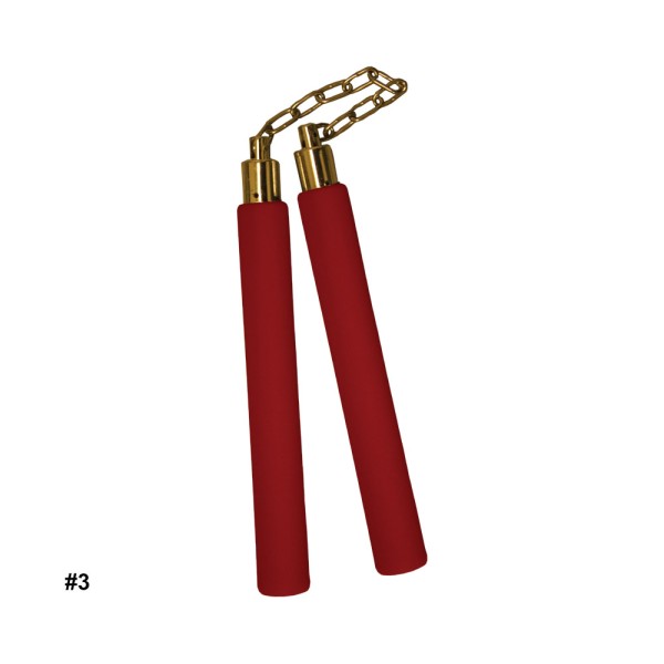 Foam Grip Kung Fu Nunchaku with Chain – SF010