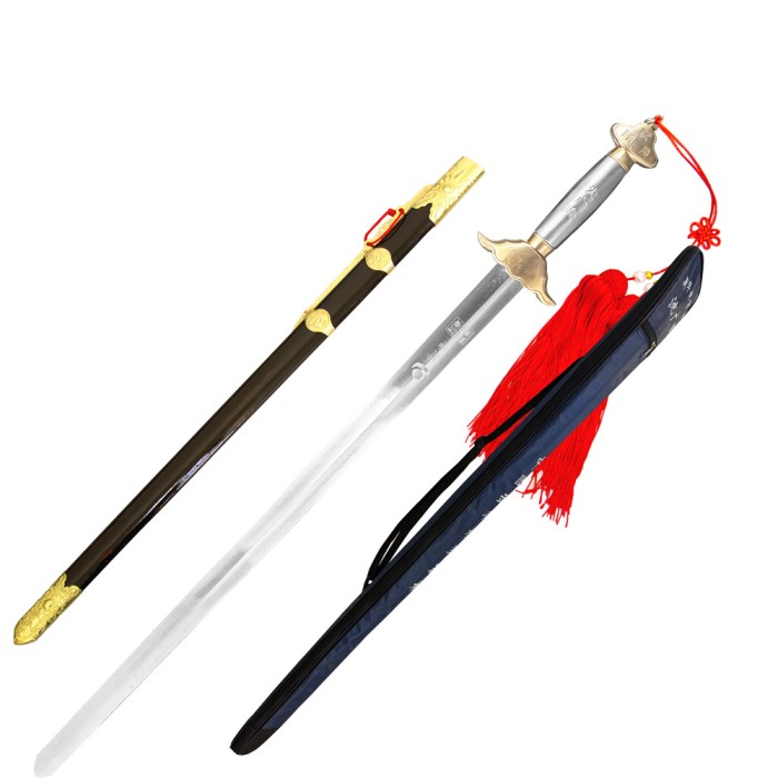 Competition Wushu Straight Sword – Hollow Handle