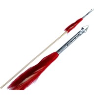 WSL002-3 Wax Wood Competition Spear with 8.2 in Spear Head