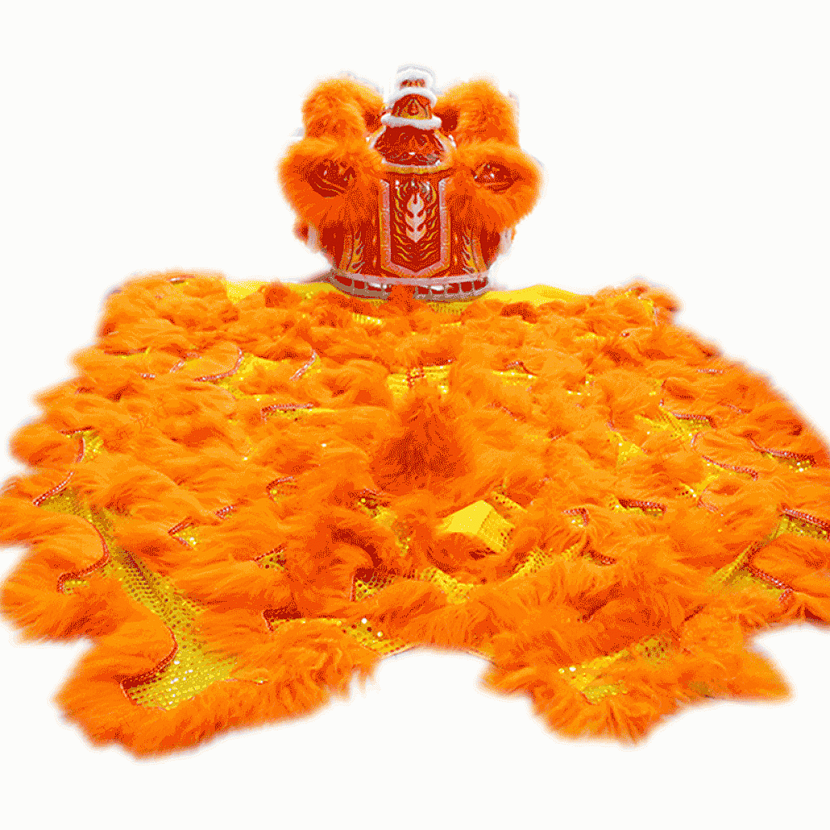 D1305 Purple Fut-San Lion Dance Costume – Competition Purple Lion (Full Set)