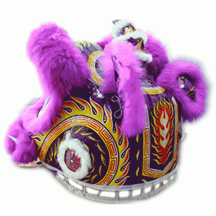 Competition Lion Dance Costume – Purple Full Set