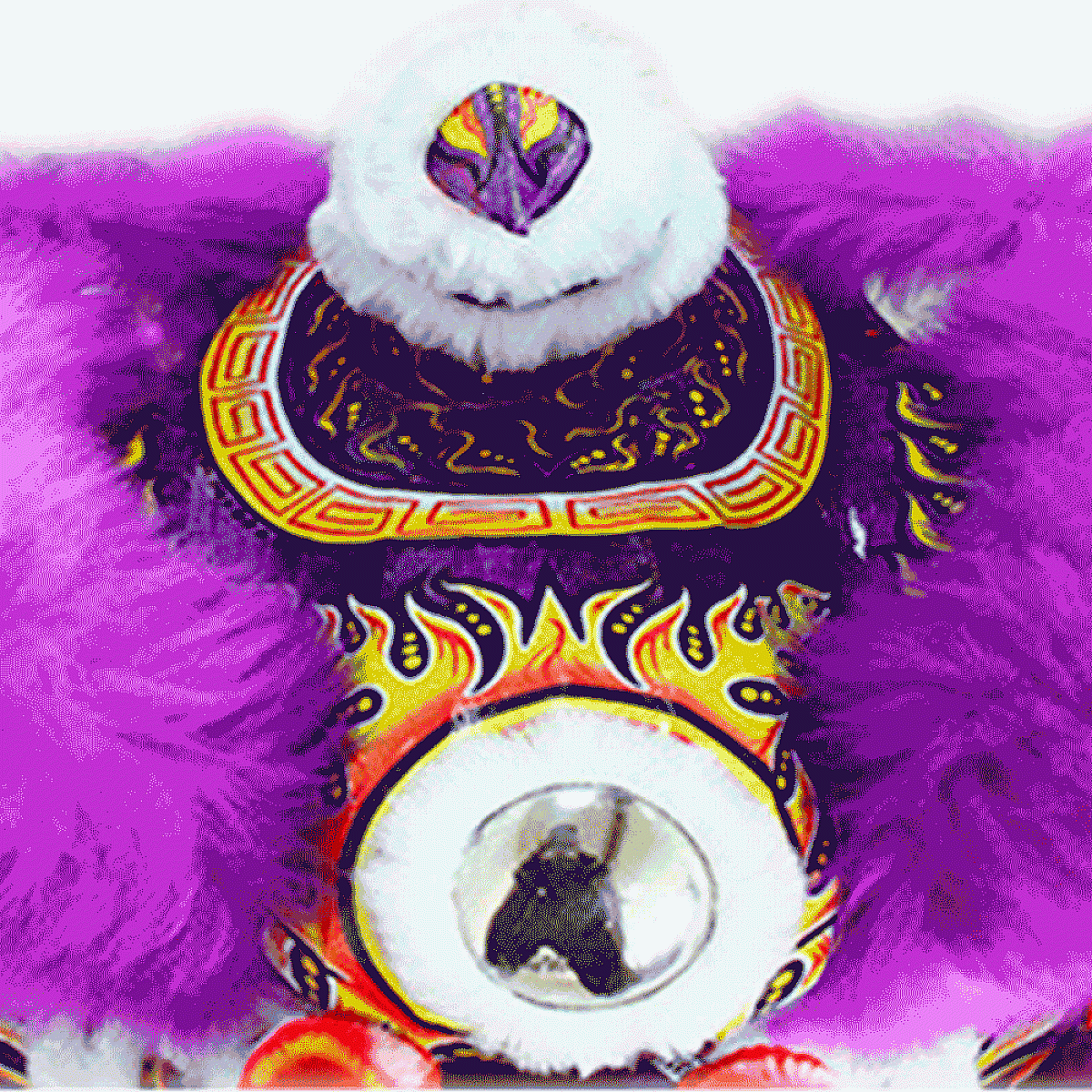 D1305 - Purple Lion Costume