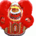 D1300 - Red Lion Dance Costume