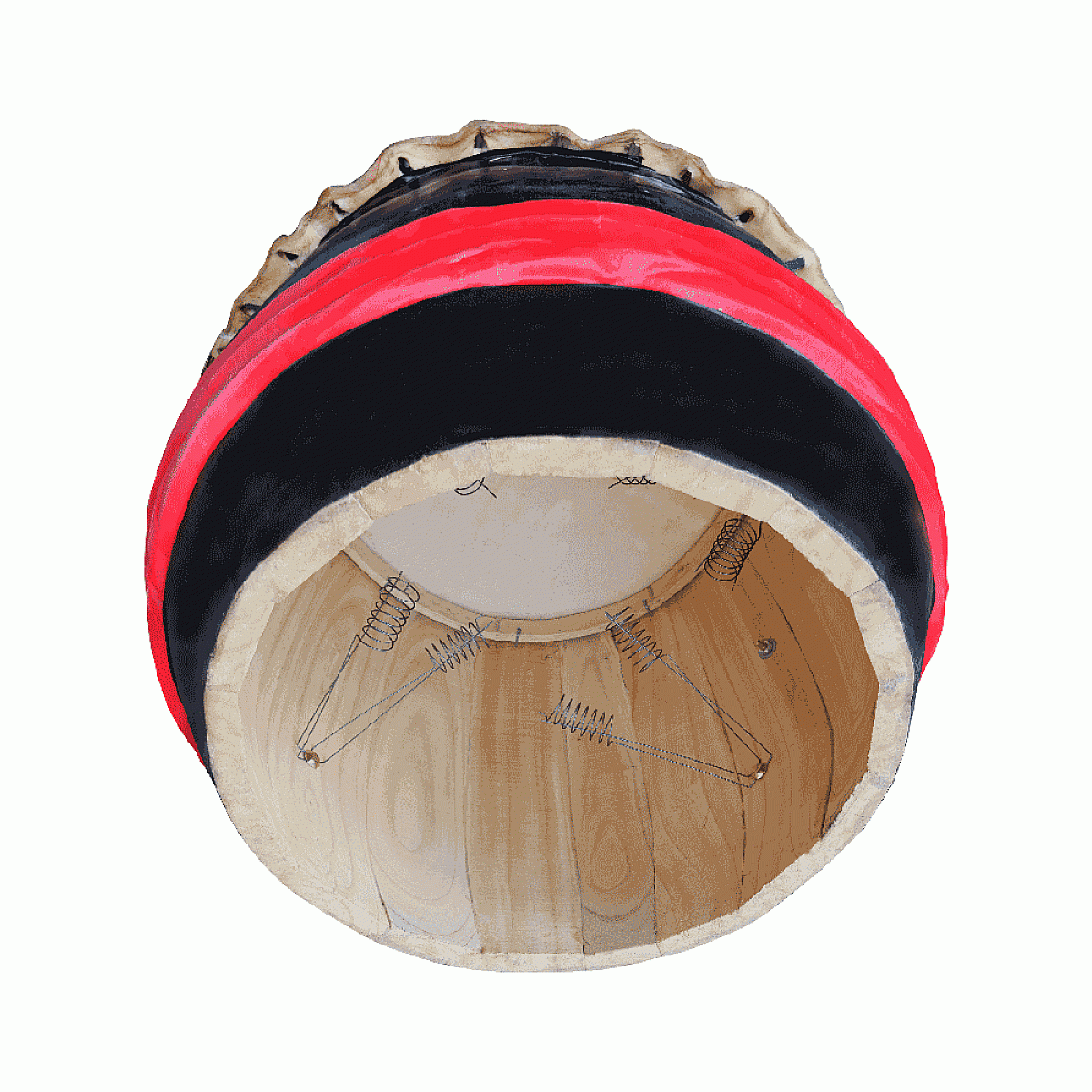 D1332 – Traditional Southern Drum for Lion Dance & Martial Arts Performances