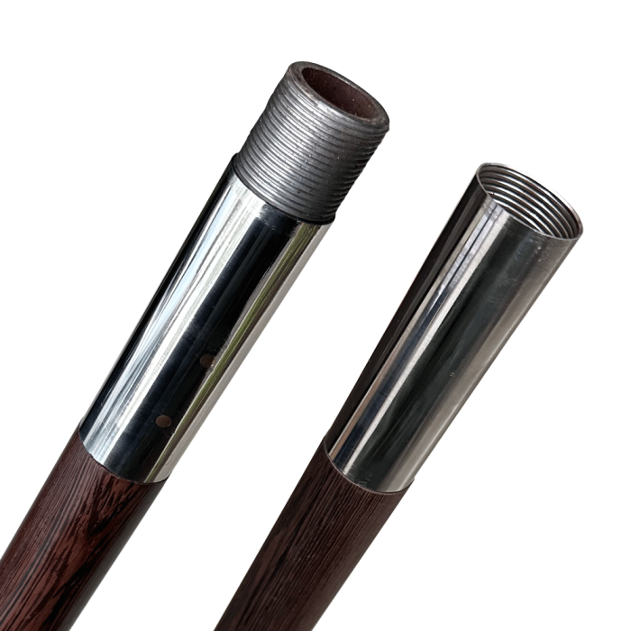 Wenge Wood Brass Dragon Head Kwan Dao (TDL000) – Traditional Kung Fu Weapon