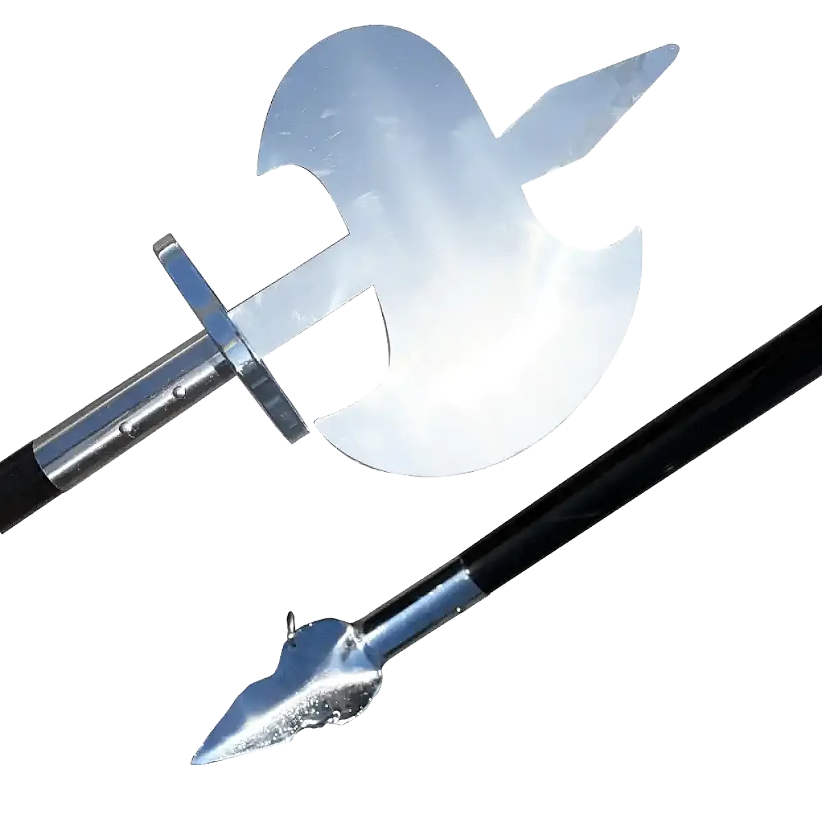 Single Edge Axe Pair (TDS045) – Traditional Southern Kung Fu Weapon