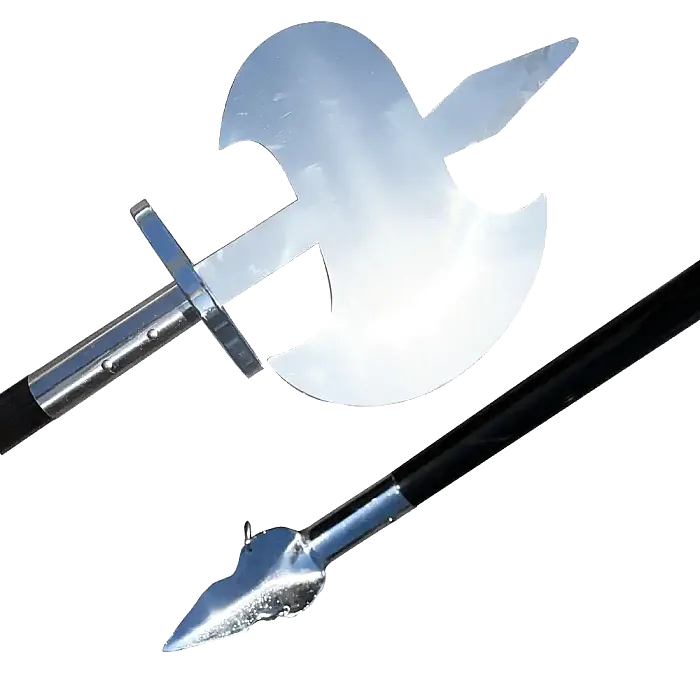 Single Edge Axe Pair (TDS045) – Traditional Southern Kung Fu Weapon