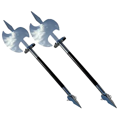 Single Edge Axe Pair (单片双斧) – TDS045