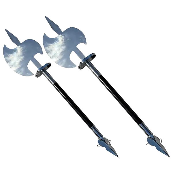 Single Edge Axe Pair (单片双斧) – TDS045