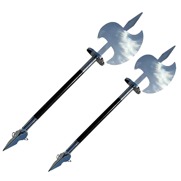 Single Edge Axe Pair (单片双斧) – TDS045