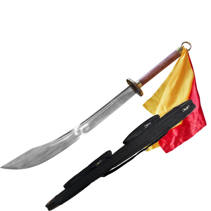 TDS055 – Traditional Kung Fu Broadsword with Forged Steel Blade