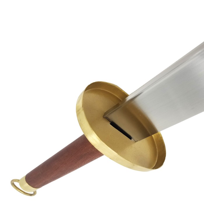 TDS055 – Traditional Kung Fu Broadsword with Forged Steel Blade