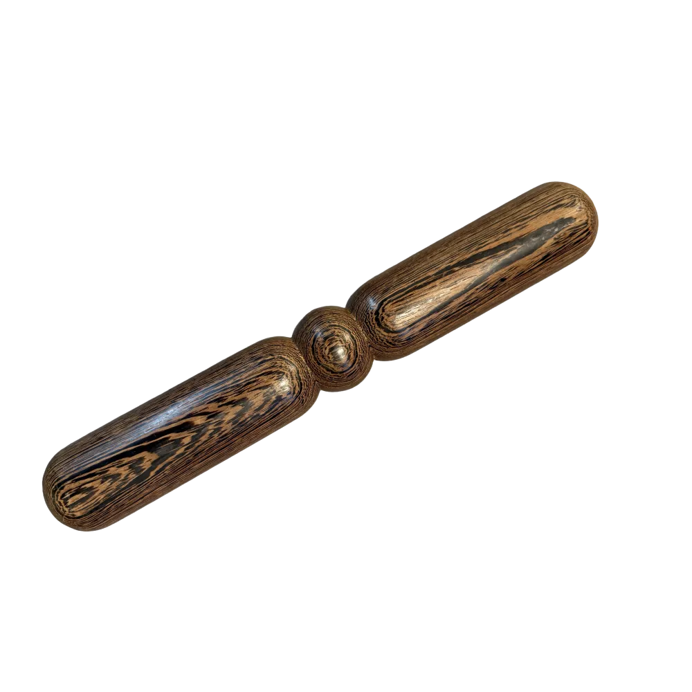 Classic Wenge Wood Tai Chi Ruler – Short Handle Version