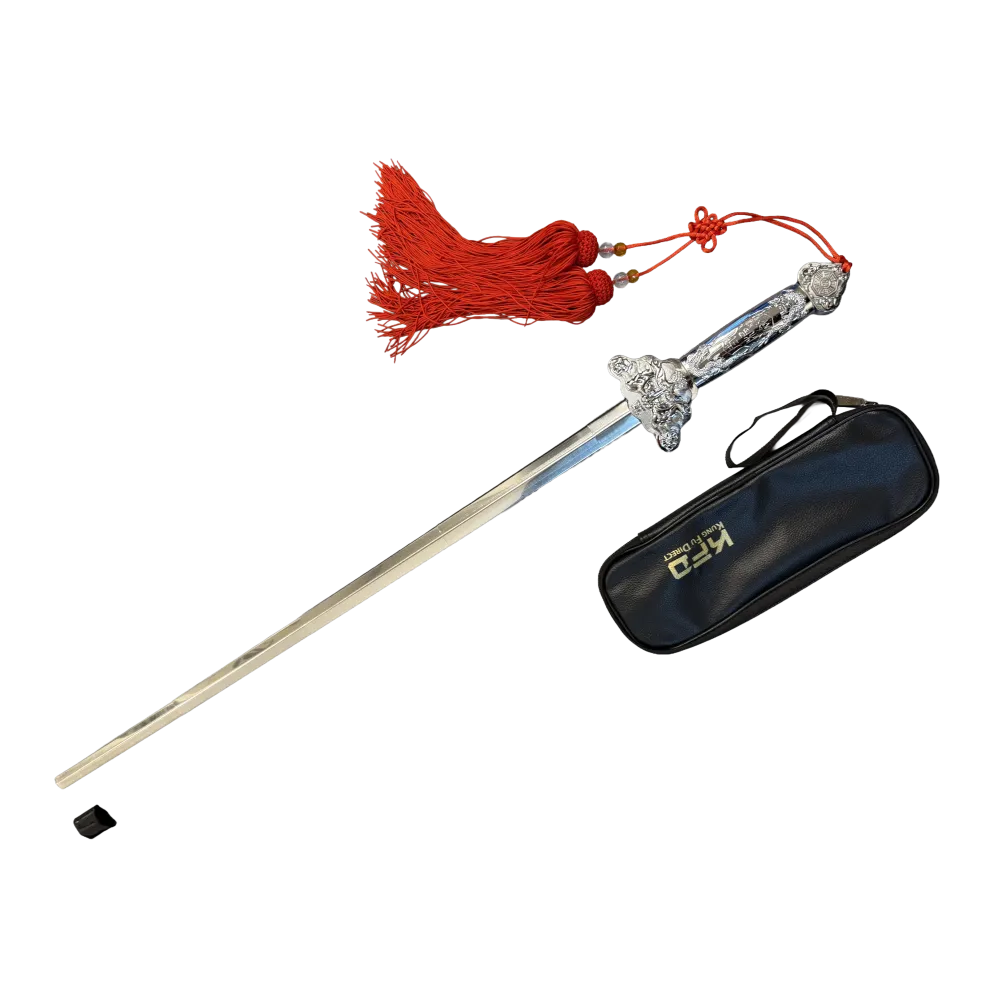 Silver Dragon Head Telescopic Tai Chi Sword