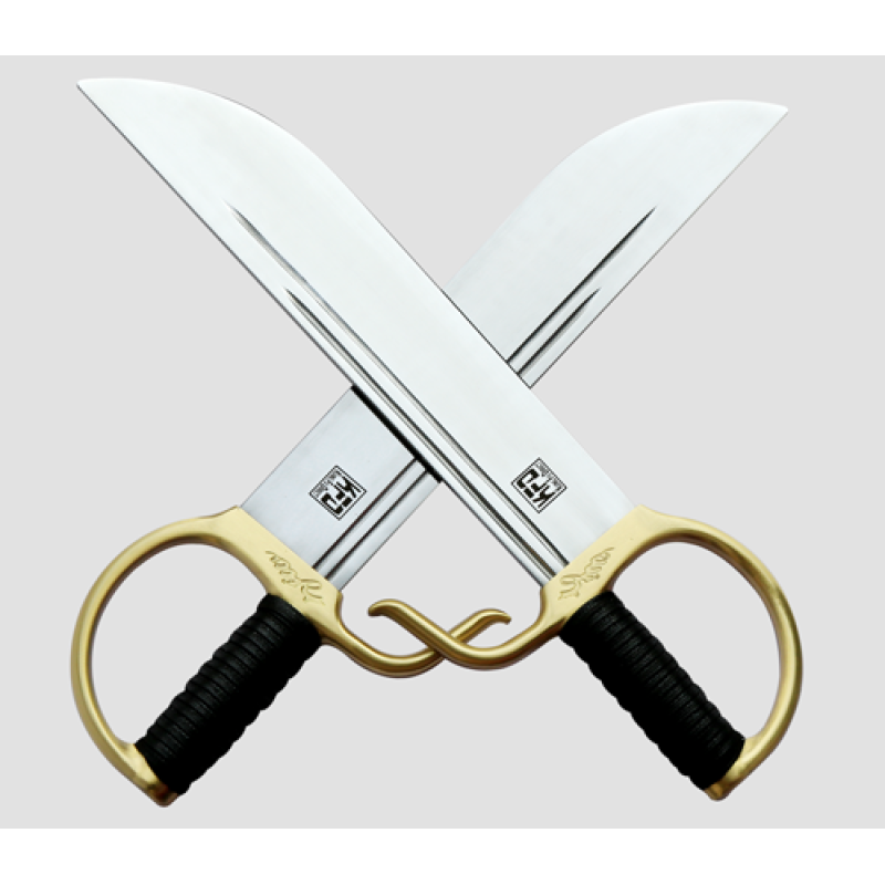 Wing Chun Butterfly Sword Stainless steel _TDS216