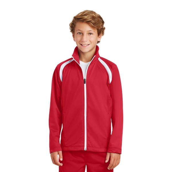 YST90 Sport-Tek® Youth Tricot Track Jacket