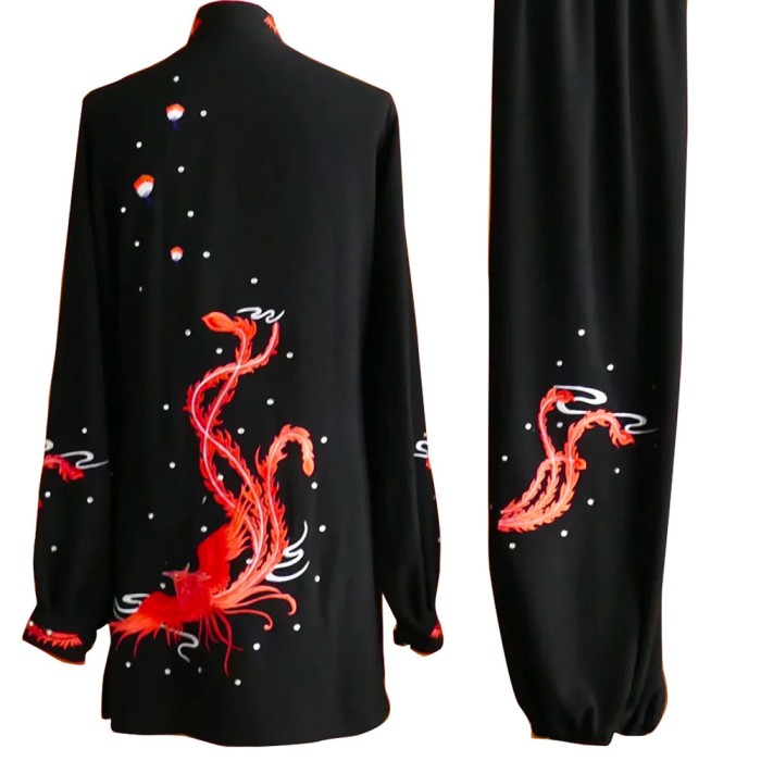 UC2022-14 Black Uniform with Phoenix Embroidery (Pre-Order)