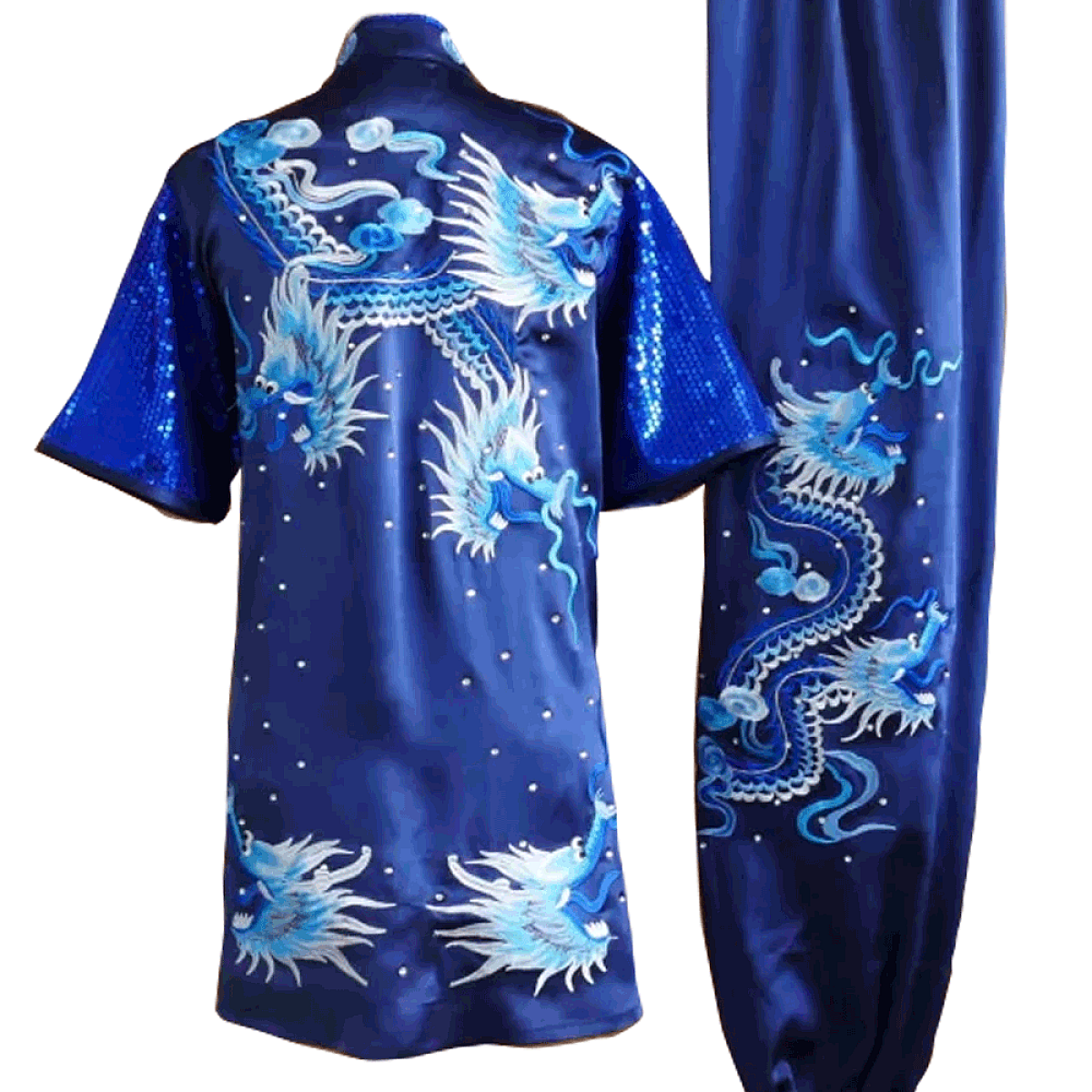 Blue Uniform with Dragon Embroidery  (Pre-Order) UC2024-003