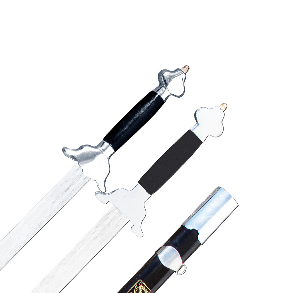 Wushu Twin Straight Sword (Flexible, Flap Blade) - WSS021