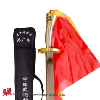 HD1002 Competition Wushu KungFu Broadsword - Stainless steel Handle