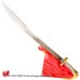  HD1002 Competition Wushu KungFu Broadsword - Stainless steel Handle