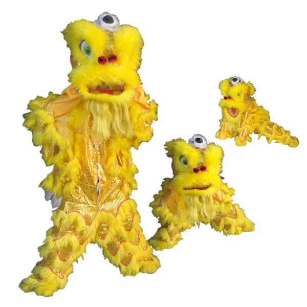 D1314 - Full Body Golden Lion