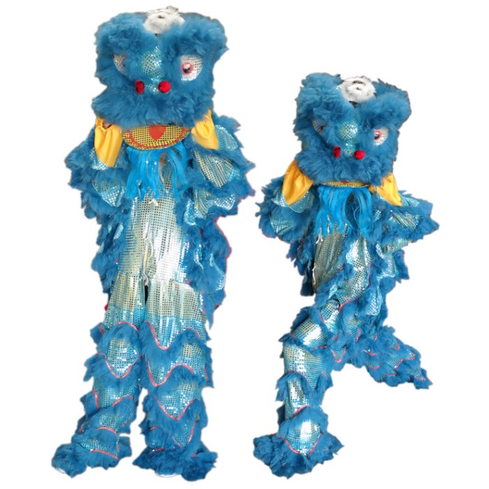 D1315 - One Person Blue Lion