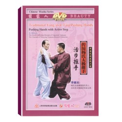DW097-03 Yang Style TaiChi ( Taijiquan ) Pushing Hands With Active Step by Li Derun DVD