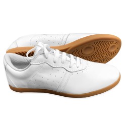 Leather Tai Chi Shoes -White