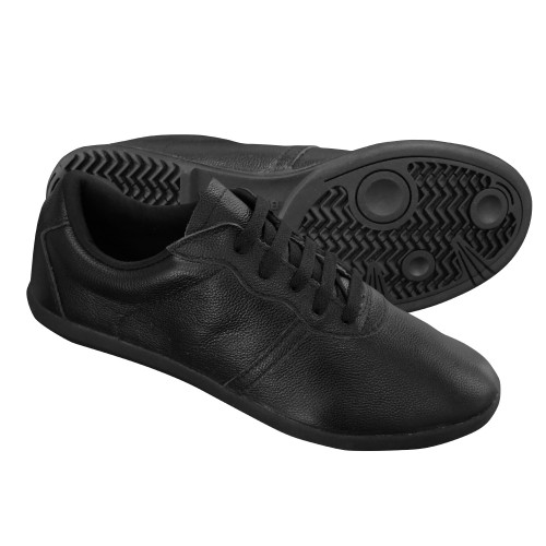 Delegación ratón o rata Visión general Leather TaiChi Shoes Black(Budo Saga) (FT003-1) by www.k ...