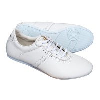 Leather Wushu Kungfu Shoes - White
