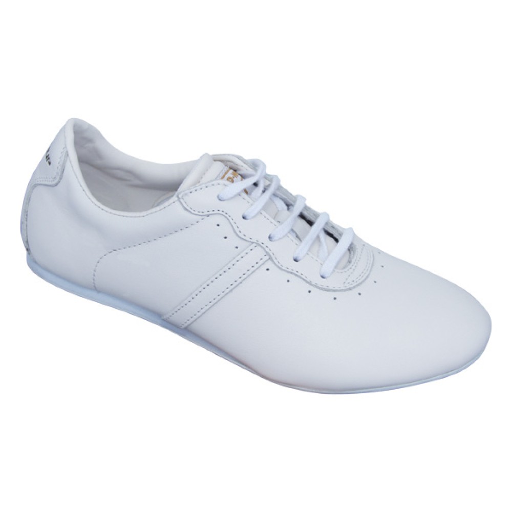 Leather Wushu Kungfu Shoes White