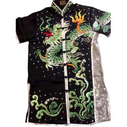PSU025 - Black Dragon Embroidery Uniform