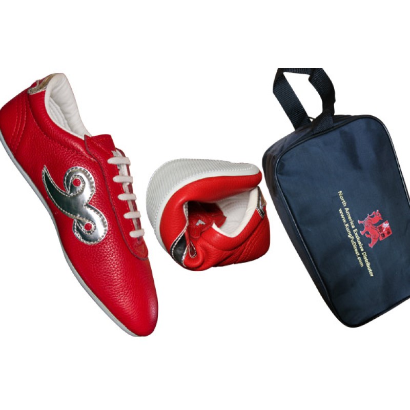 Chaussures Kung Fu Wushu rouge