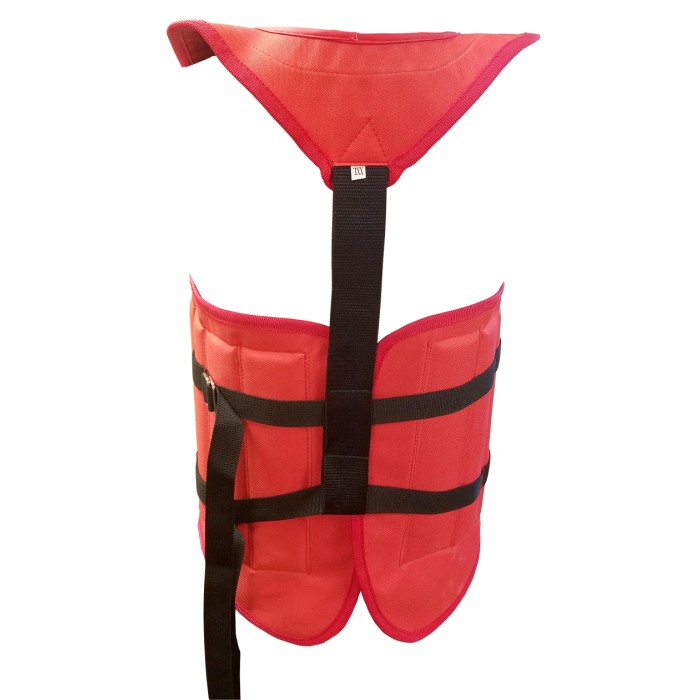 SD002 - KFD Chest Guard Protector-Red color