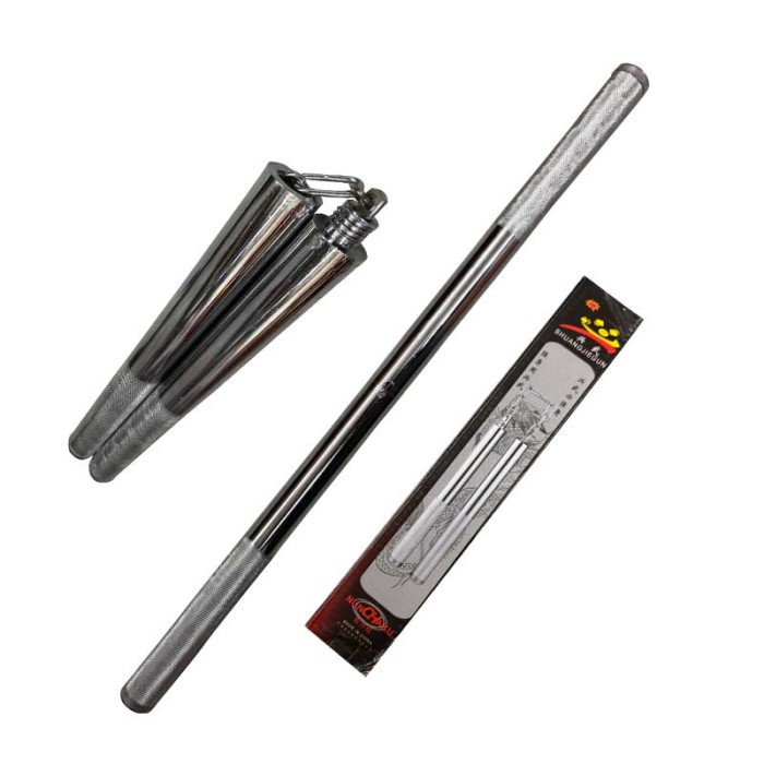 Stainless Steel Nunchaku / Escrima – Convertible Training Weapon (SF014)