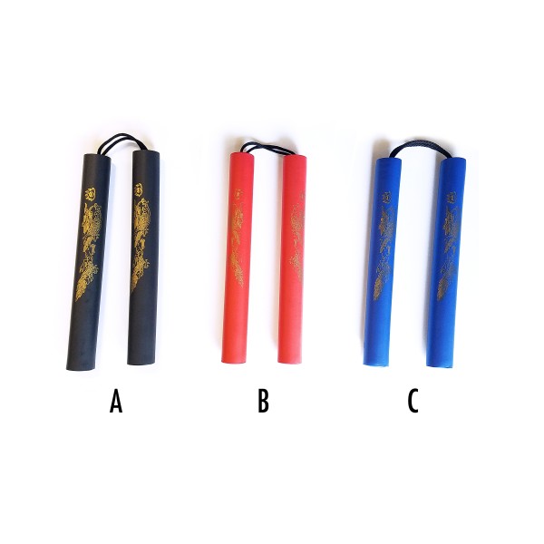 Beginner-Friendly Rope Nunchaku – Dragon Design (SF019)