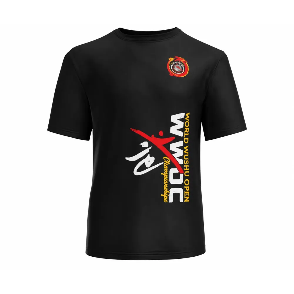 Official 2026 World Wushu Open Championships Event Shirt