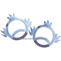 tds113-wind and fire wheels stainless steel pair