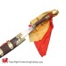  Traditional Double Broadsword with Pear Wood Scabbard